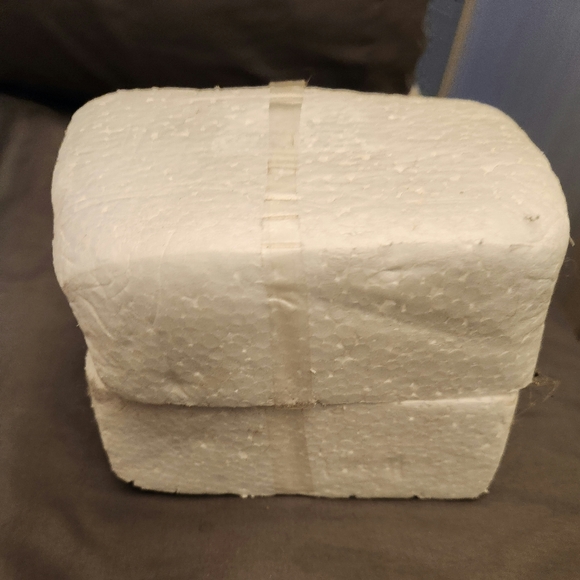 NIP small glass diamond shaped plant holder - Picture 5 of 5